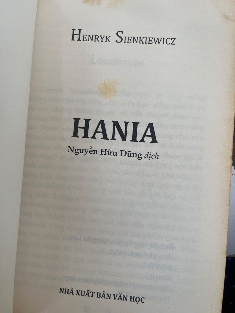  Hania – Henryk Sienkiewicz 