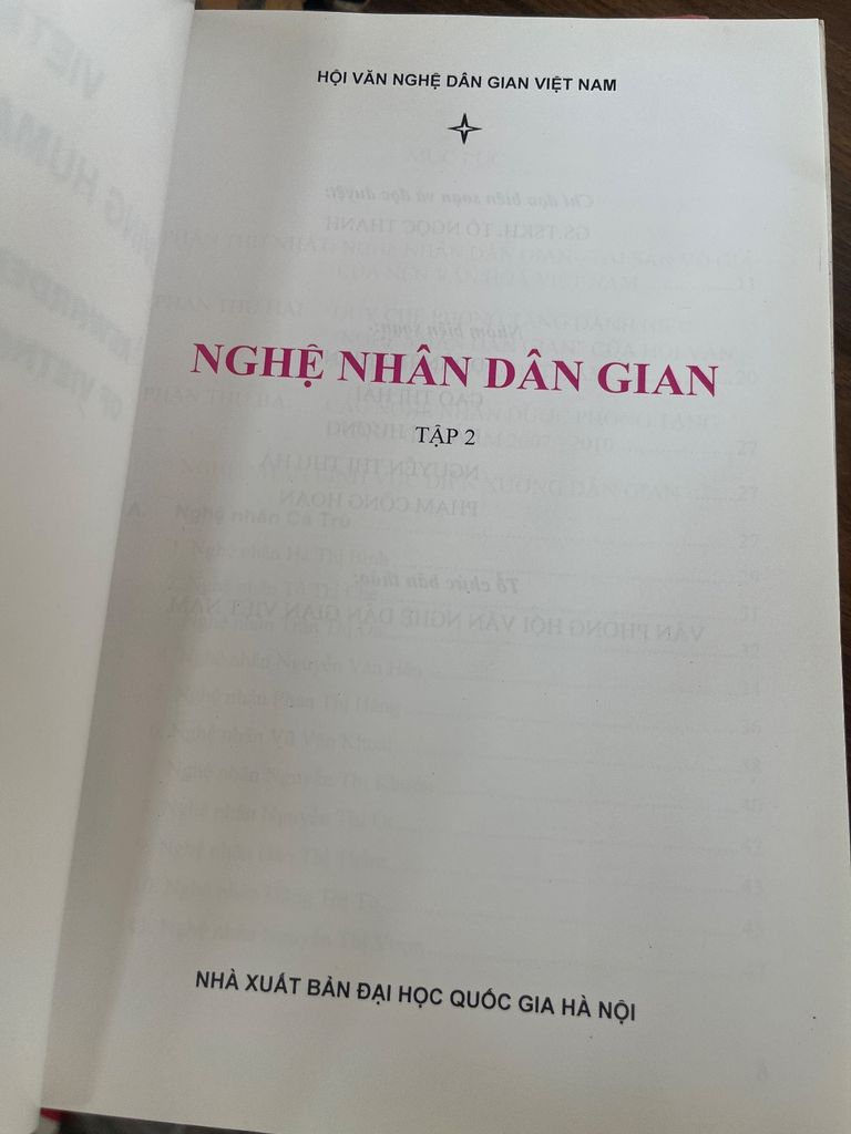  Nghệ Nhân Dân Gian 