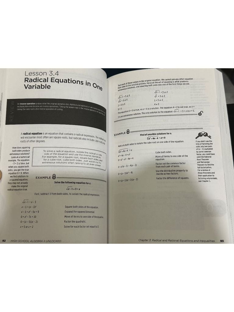  High School Algebra Ii Unlocked – Theresa Dahon And The Staff Of The Princeton Review 