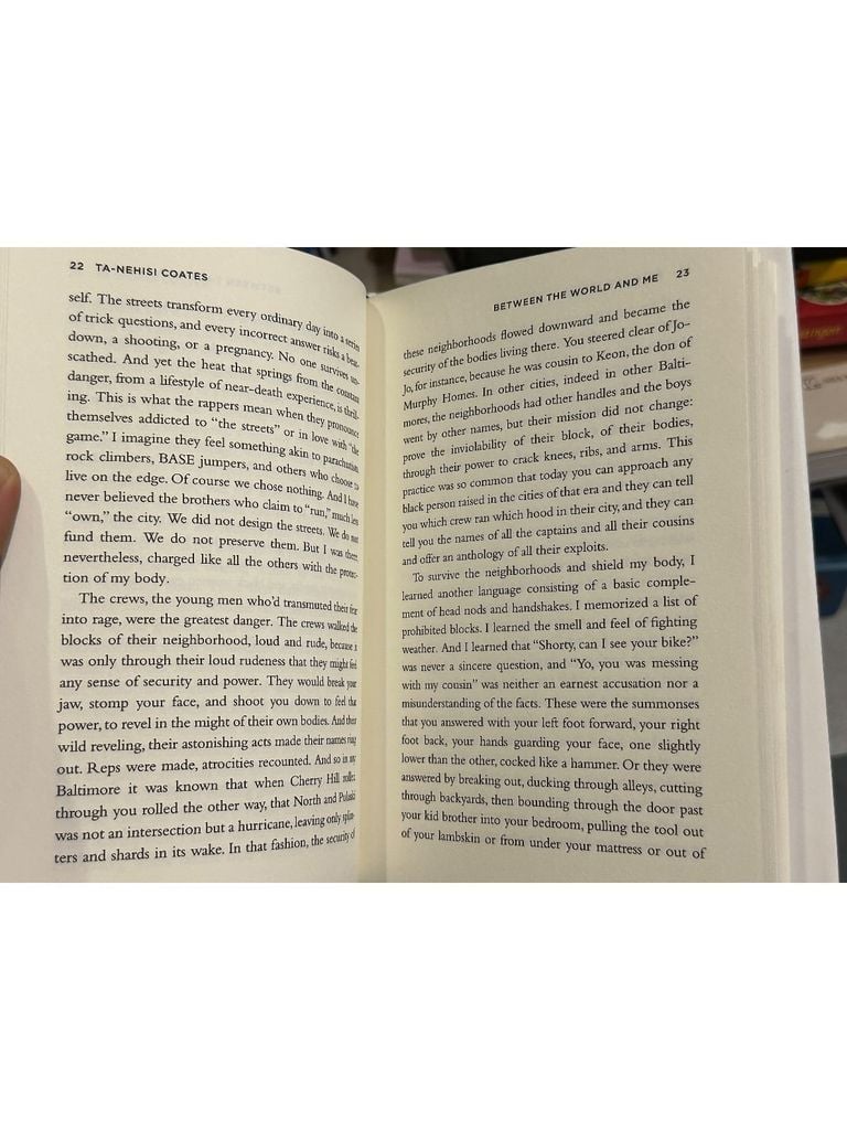  Between The World And Me – Ta Nehisi Coates 