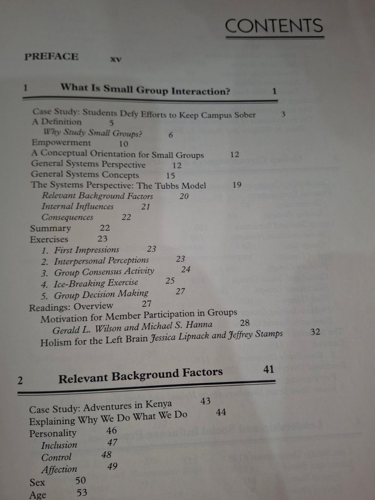  A Systems Approach To Small Group Interaction 