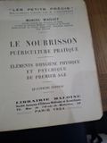 Le Nourrisson Puériculture Pratique – Marcel Maillet 