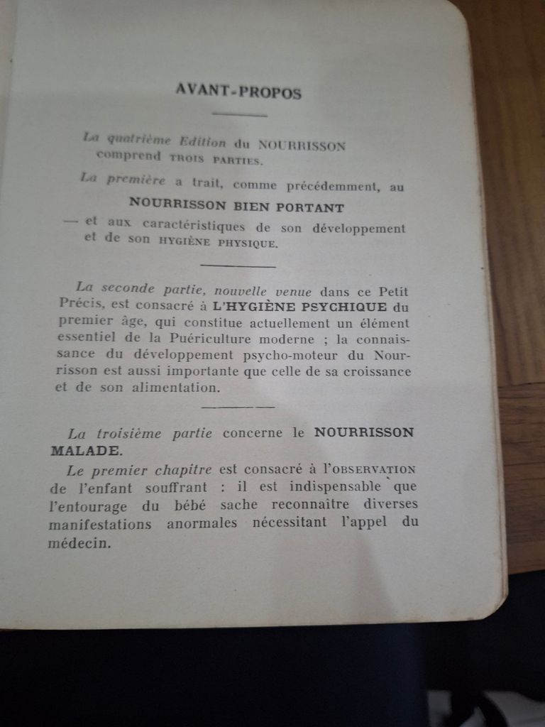  Le Nourrisson Puériculture Pratique – Marcel Maillet 
