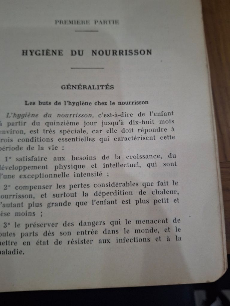  Le Nourrisson Puériculture Pratique – Marcel Maillet 