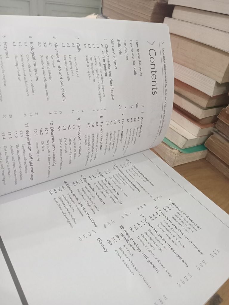  Biology For Cambridge Igcse™ English Language Skills Workbook – Matthew Broderick & Timothy Chadwick 