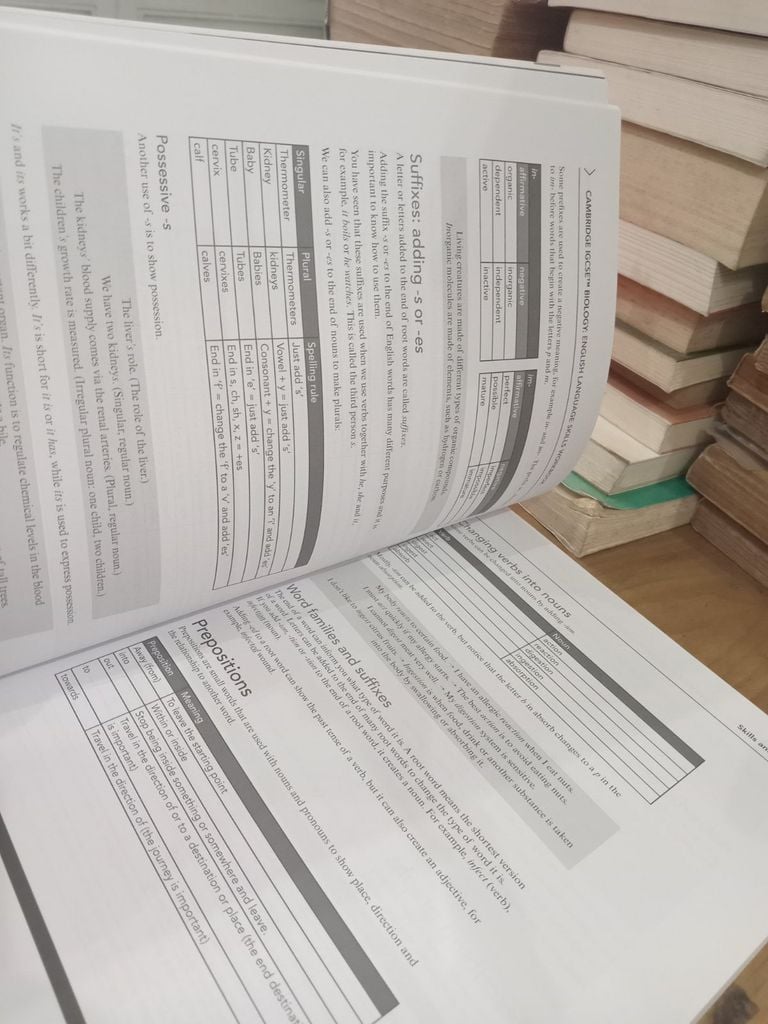  Biology For Cambridge Igcse™ English Language Skills Workbook – Matthew Broderick & Timothy Chadwick 