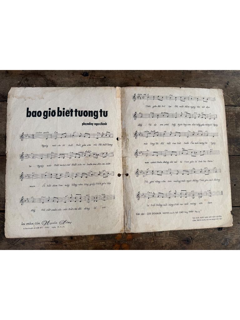  Bao Giờ Biết Tương Tư – Phạm Duy, Ngọc Chánh 
