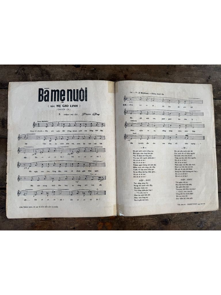  Bà Mẹ Nuôi – Phạm Duy 