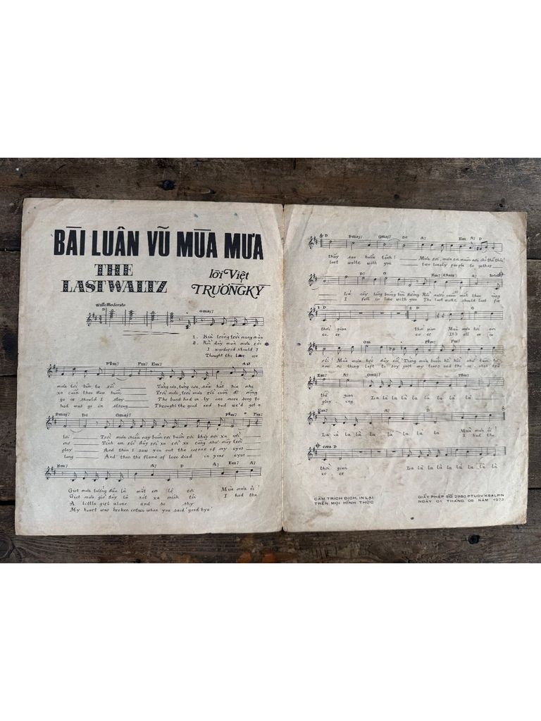  Bài Luân Vũ Mùa Mưa 