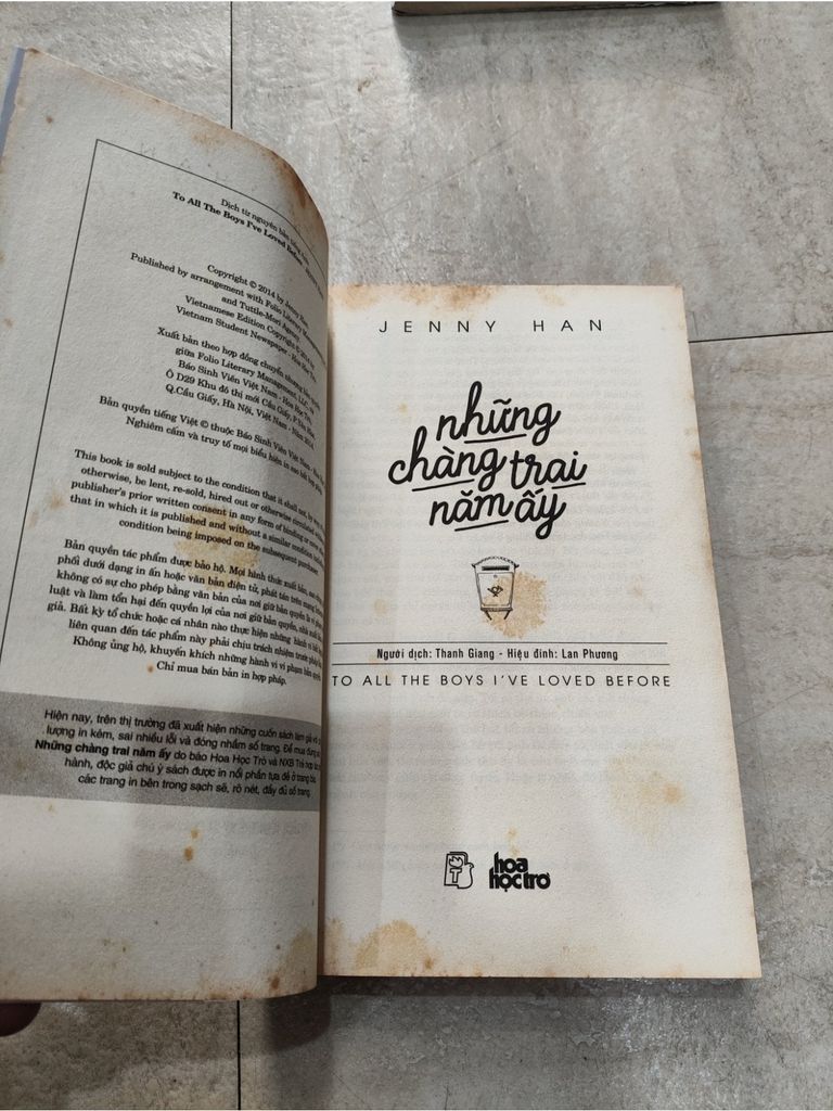  Những Chàng Trai Năm Ấy – Jenny Han 