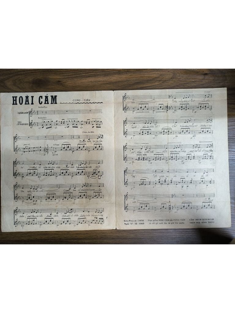 Hoài Cảm – Cung Tiến 