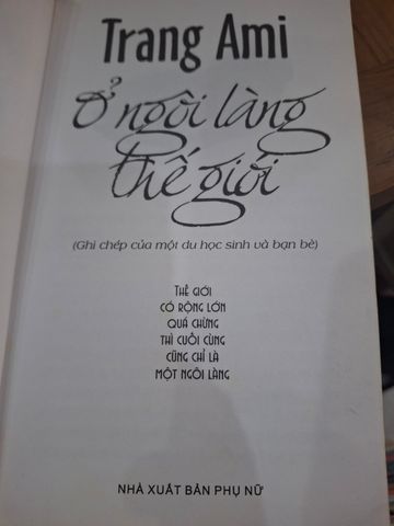 Ở Ngôi Làng Thế Giới – Trang Ami 
