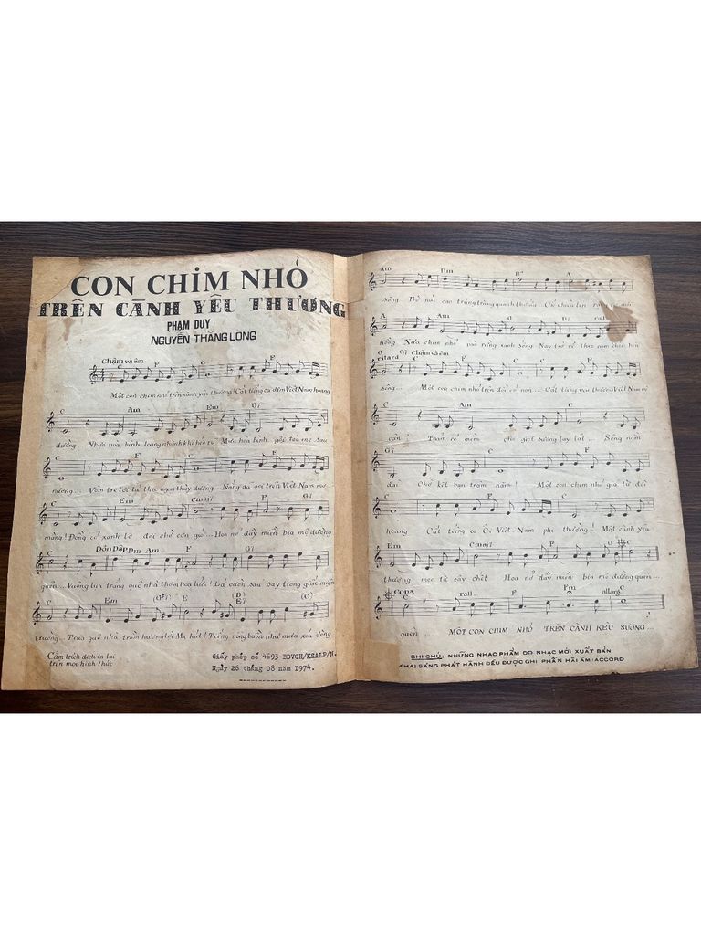  Con Chim Nhỏ Trên Cành Yêu Thương – Phạm Duy 