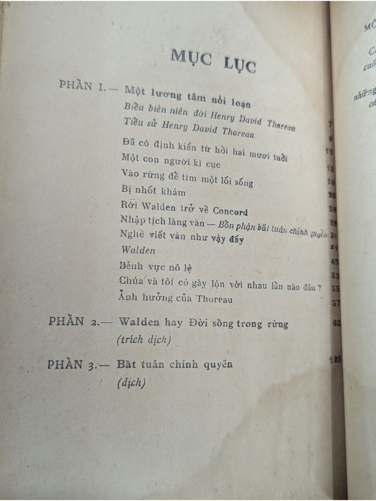  Một Lương Tâm Nổi Loạn – Henry David Thoreau 