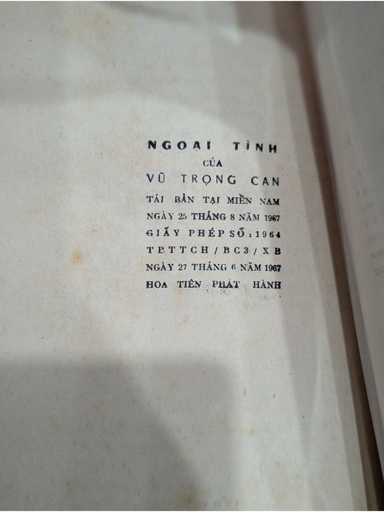  Ngoại Tình – Vũ Trọng Can 