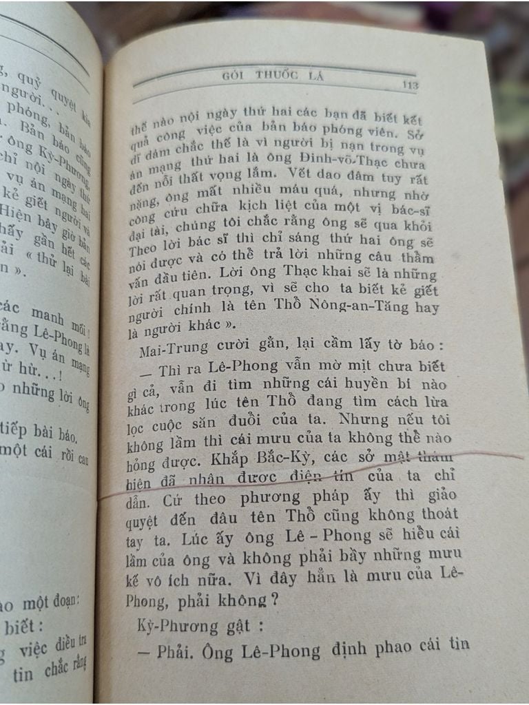  Gói Thuốc Lá – Thế Lữ 