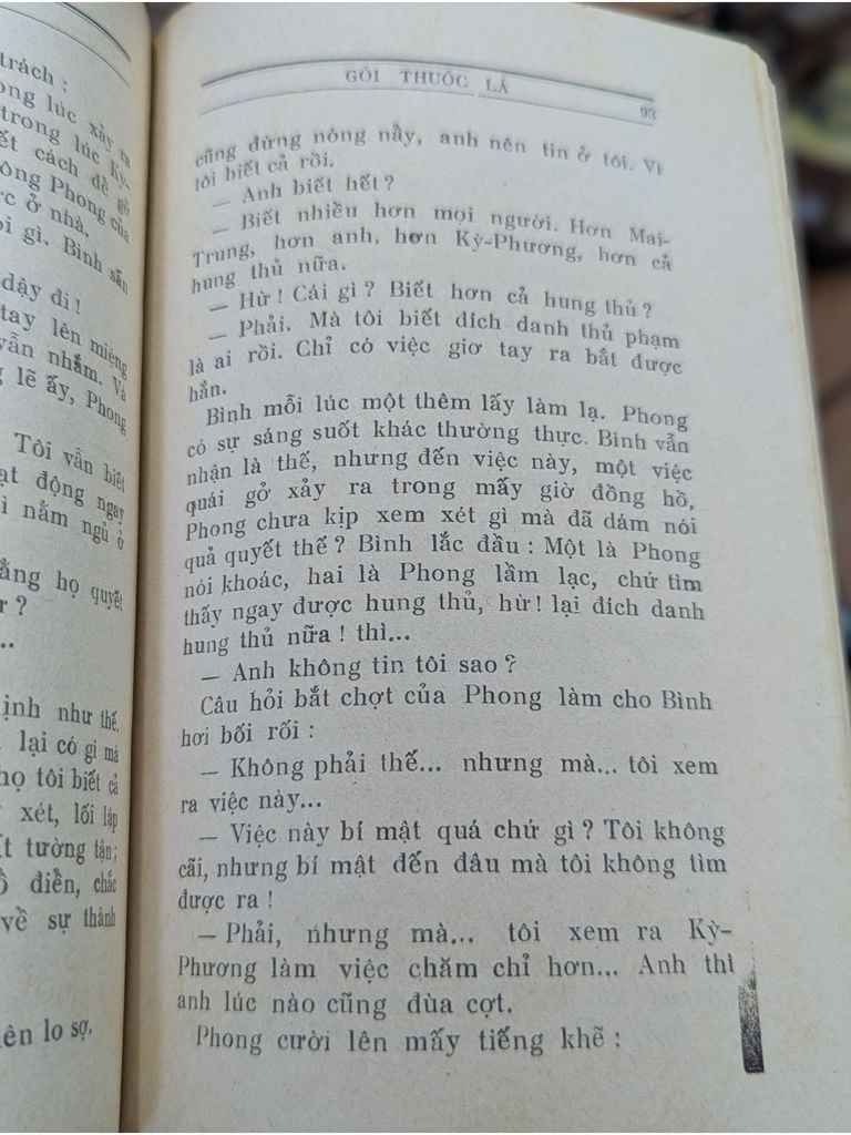  Gói Thuốc Lá – Thế Lữ 