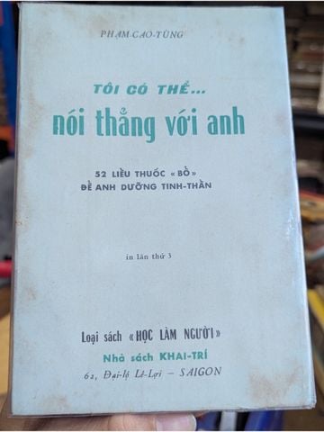 Tôi Có Thể Nói Thẳng Với Anh – Phạm Cao Tùng 