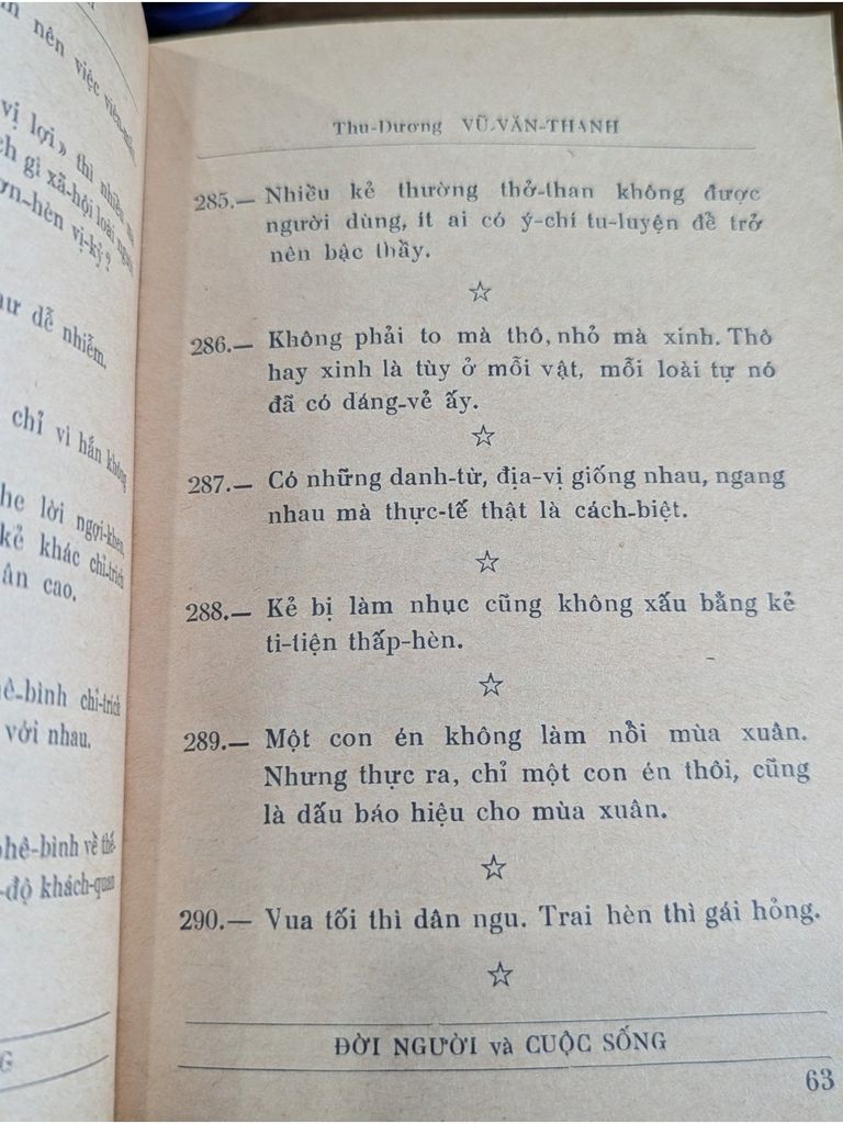  Tôi Suy Tưởng – Vũ Văn Thanh 