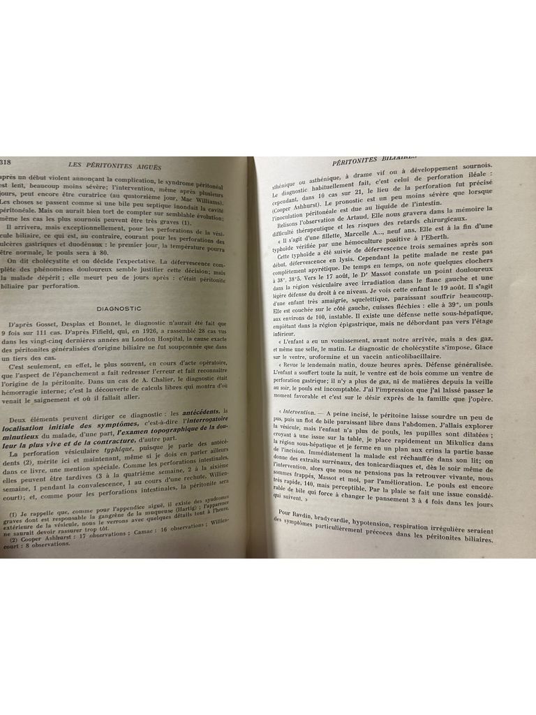  Diagnostics Urgents  – H. Mondor 