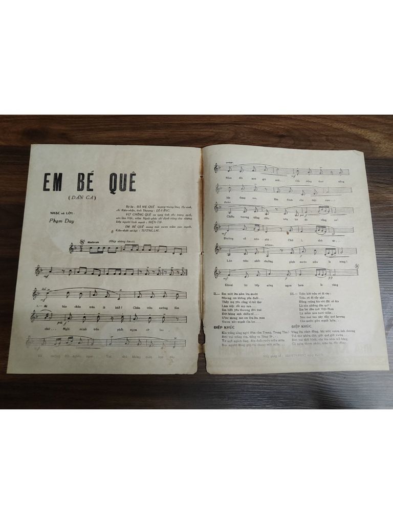  Em Bé Quê – Phạm Duy 