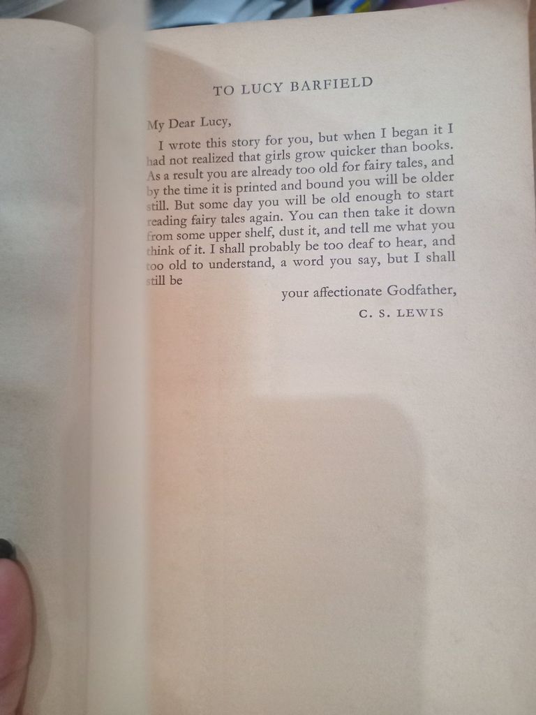  The Lion, The Witch And The Wardrobe – C. S. Lewis 