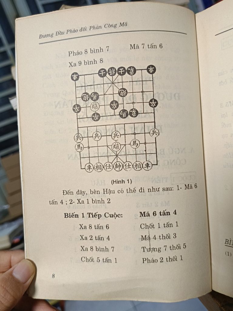  Đường Đầu Pháo Đối Phản Công Mã – Hà Thuận An 