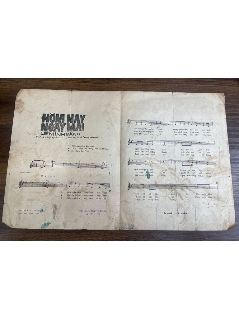  Hôm Nay Ngày Mai – Lê Minh Bằng 