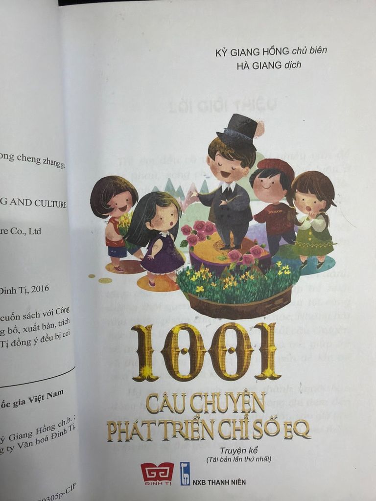  1001 Câu Chuyện Phát Triển Chỉ Số Eq – Kỷ Giang Hồng 