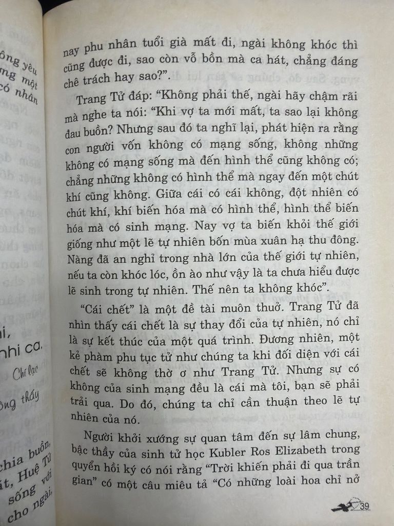  Trang Tử Tinh Hoa Trí Tuệ Qua Danh Ngôn – Hoàng Thân Thuận 