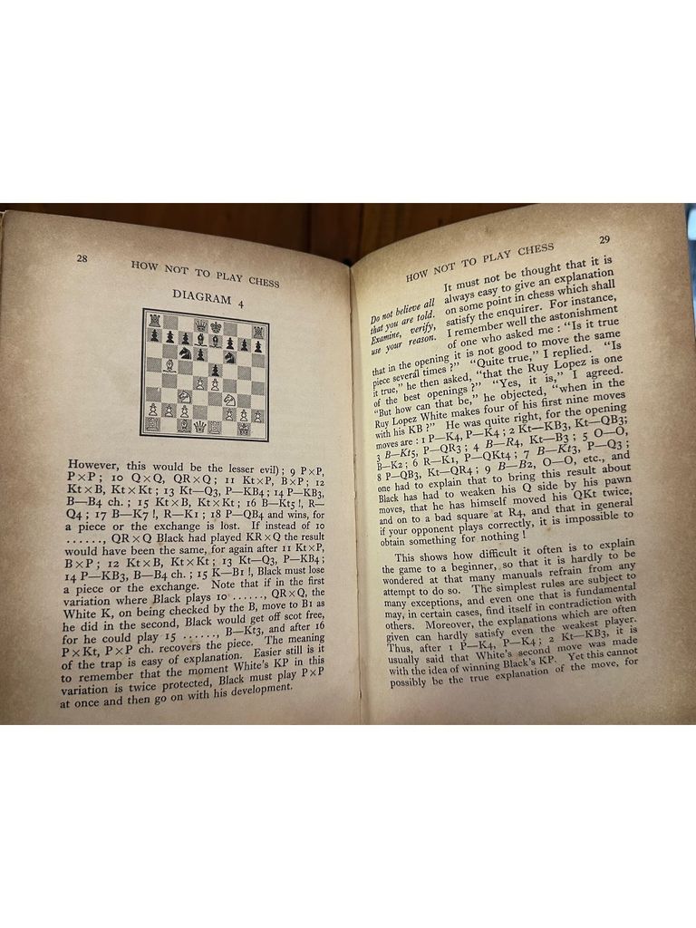  How Not To Play Chess – Eugene A. Znosko Borovsky 
