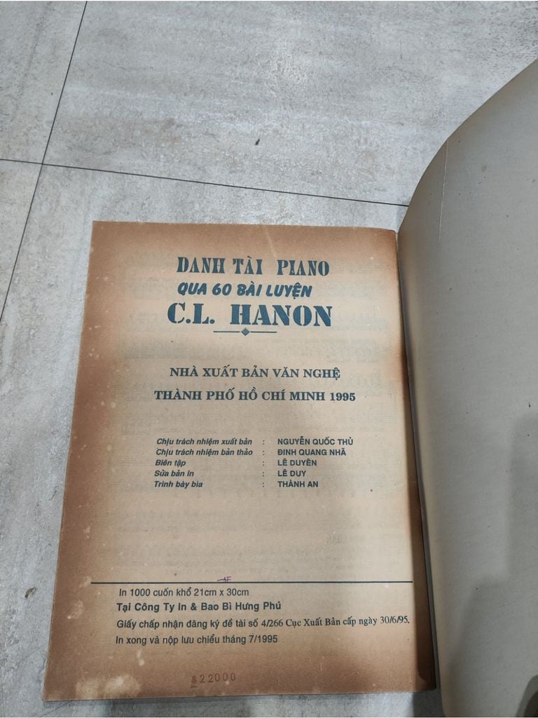  Danh Tài Piano Qua 60 Bài Luyện – C.L. Hanon 