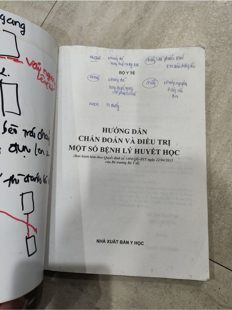  Hướng Dẫn Chẩn Đoán Và Điều Trị Một Số Bệnh Lý Huyết Học 