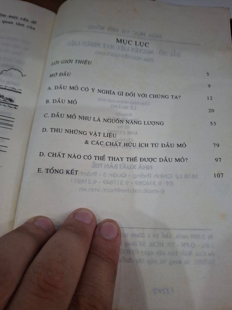  Dầu Mỏ Nguyên Liệu Hay Nhiên Liệu 