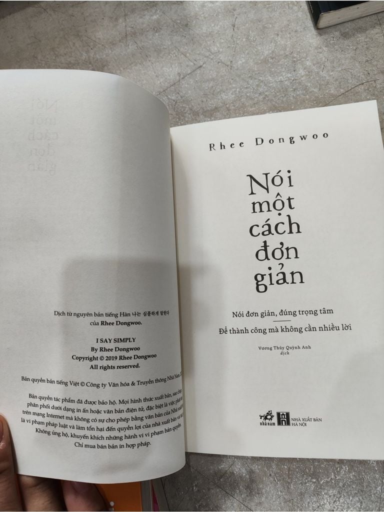  Nói Một Cách Đơn Giản – Rhee Dongwoo 