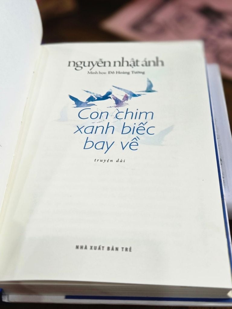  Con Chim Xanh Biếc Bay Về – Nguyễn Nhật Ánh ( Bản Đặc Biệt ) 
