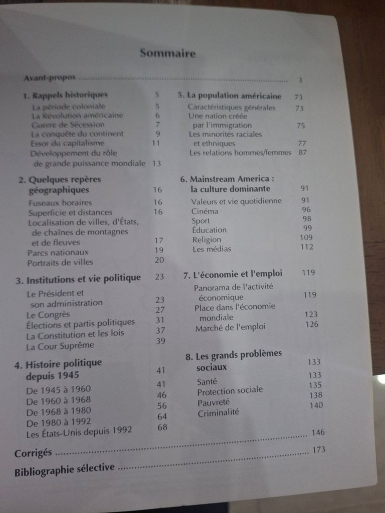  Les États Unis D'Aujourd'Hui En Qcm – Christine Soulas 