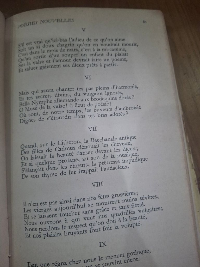  Poésies Nouvelles – Musset 