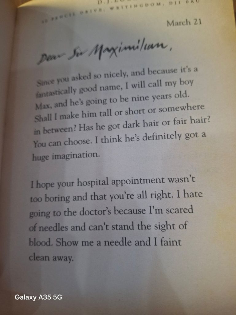  Dear Max – D.J. Lucas A.K.A. Sally Grindley 