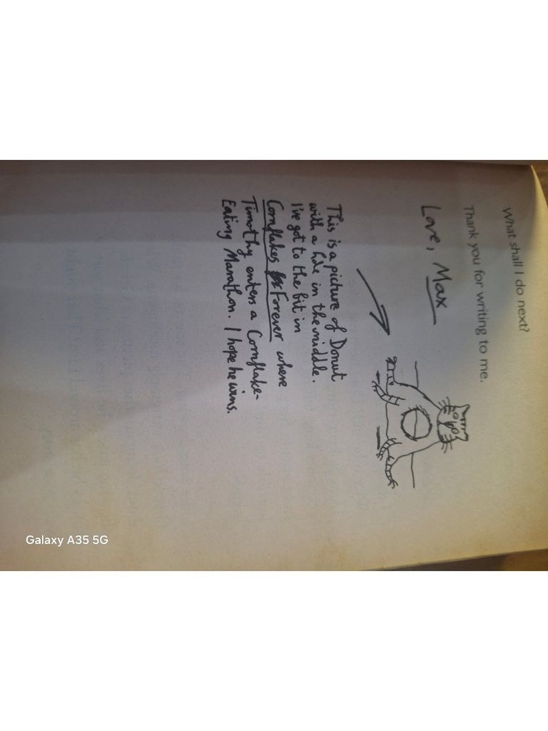  Dear Max – D.J. Lucas A.K.A. Sally Grindley 