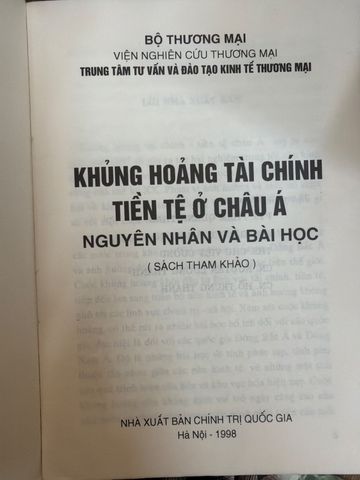  Khủng Hoảng Tài Chính Tiền Tệ Ở Châu Á: Nguyên Nhân Và Bài Học 