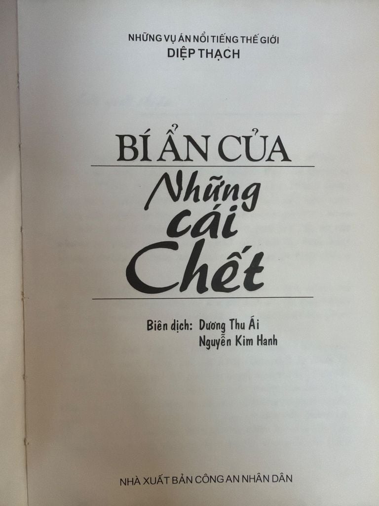  Bí Ẩn Của Những Cái Chết – Diệp Thạch 
