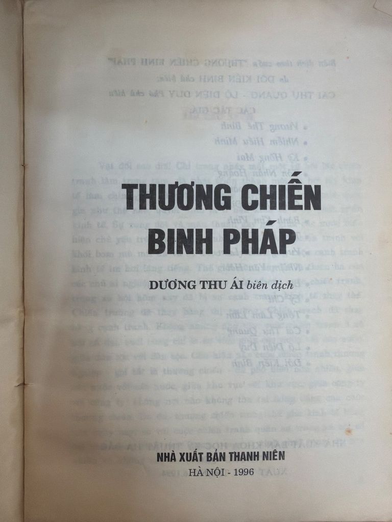  Thương Chiến Binh Pháp 