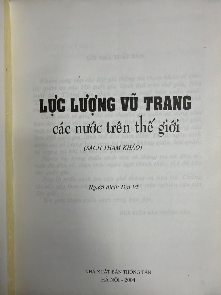  Lực Lượng Vũ Trang Các Nước Trên Thế Giới 