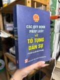  Các Quy Định Pháp Luật Về Tố Tụng Dân Sự – Thạc Sĩ Lê Thu Hà 