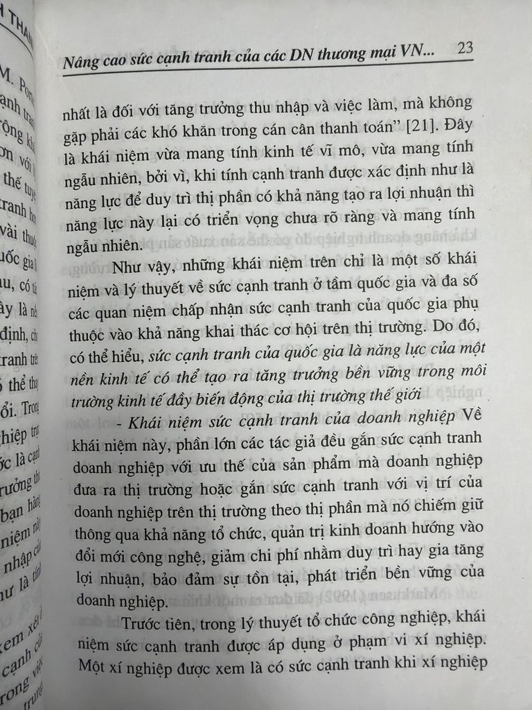  Nâng Cao Sức Cạnh Tranh Của Các Doanh Nghiệp Thương Mại Việt Nam Trong Hội Nhập Kinh Tế Quốc Tế – Nguyễn Vĩnh Thanh 