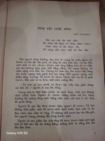  Tình Yêu Cuộc Sống Tuyển Truyện Ngắn Mỹ 