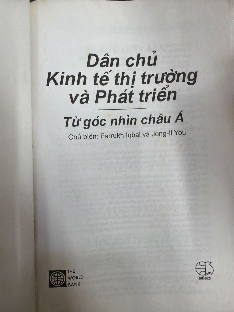  Dân Chủ Kinh Tế Thị Trường Và Phát Triển Từ Góc Nhìn Châu Á 