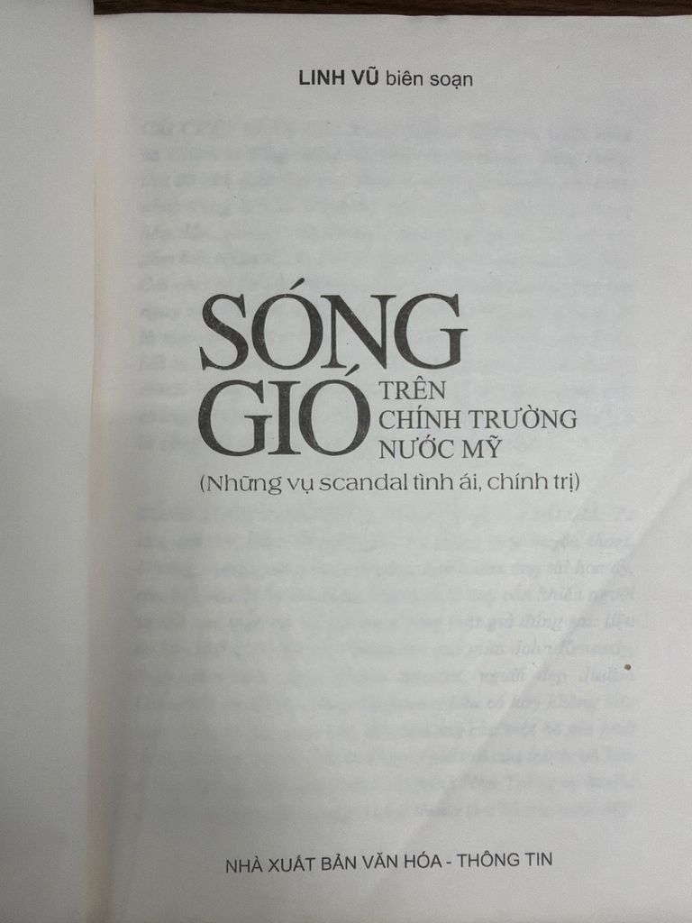  Sóng Gió Trên Chính Trường Nước Mỹ – Linh Vũ 