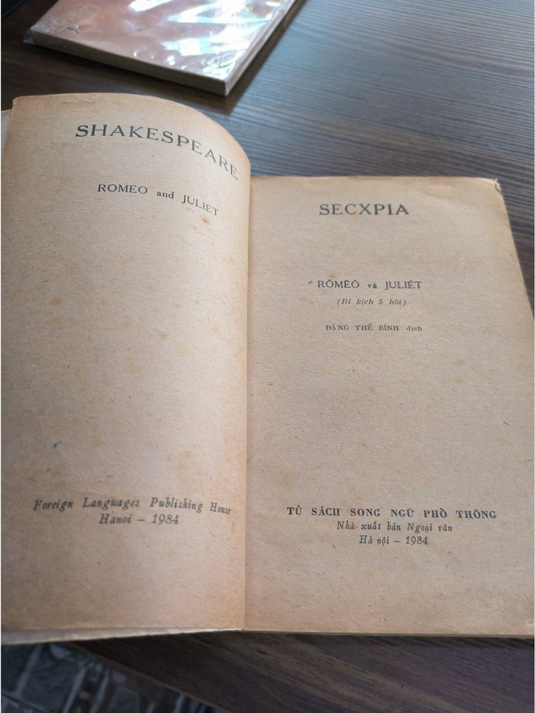  Romeo Và Juliet – Shakespeare 